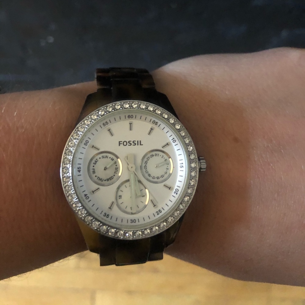 Fossil Tortoise Shell Watch - image 3